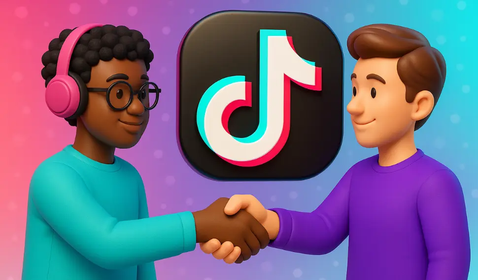 Colaborações no TikTok