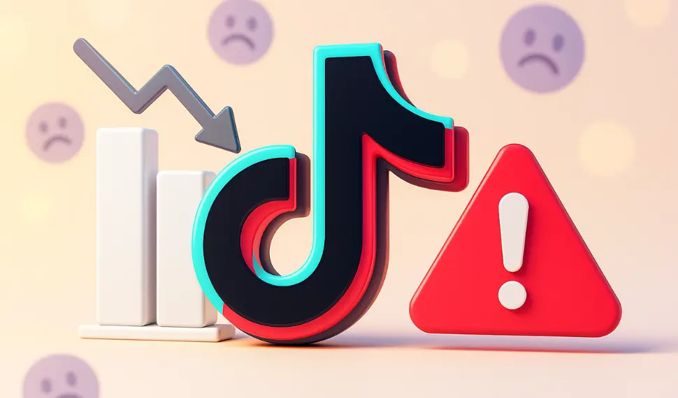 Problemas de visualizações no TikTok