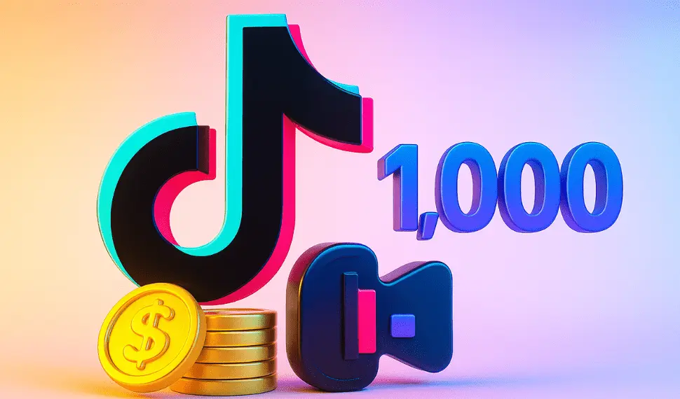 Quanto o TikTok paga a cada 1.000 visualizações