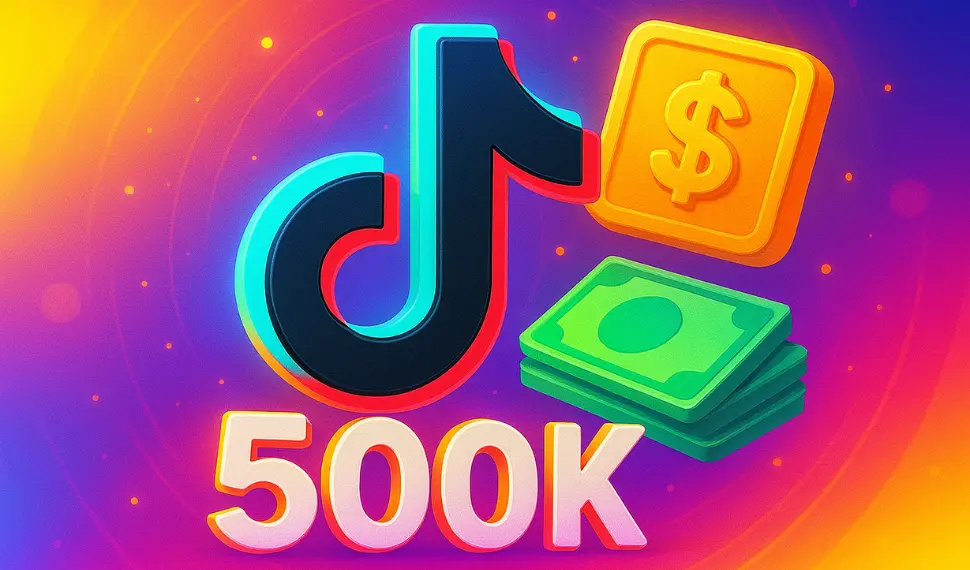 Quanto o TikTok paga por 500 mil visualizações