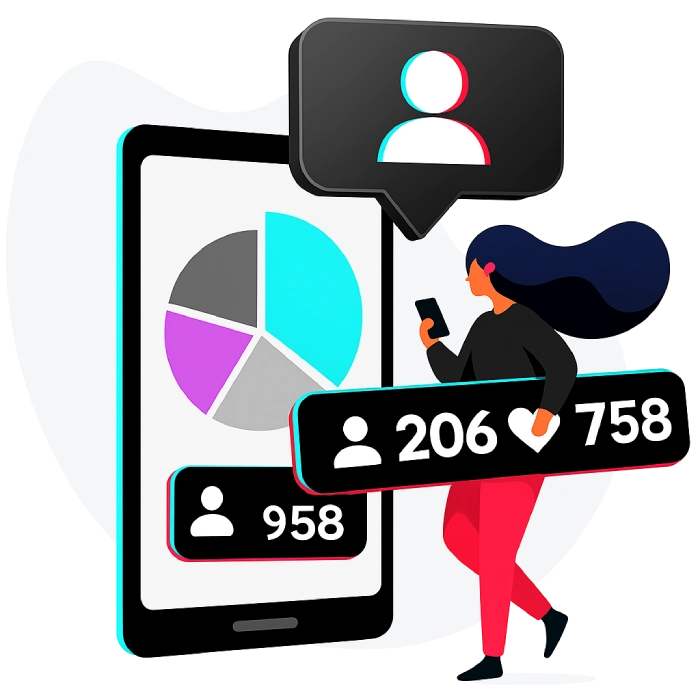 Comprar Seguidores TikTok no Pix