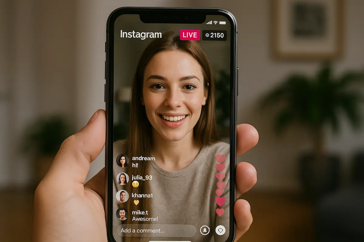 Com quantos seguidores pode fazer live no Instagram