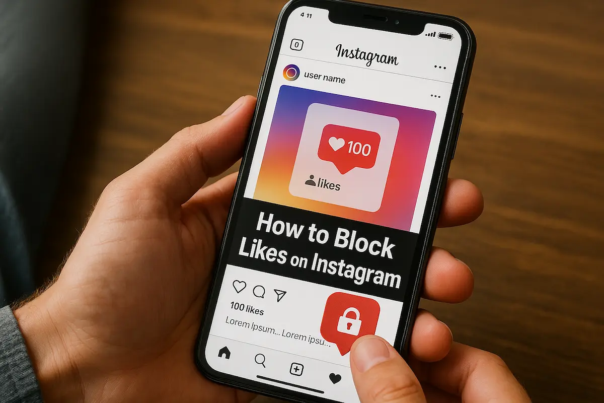 Como bloquear curtidas no Instagram