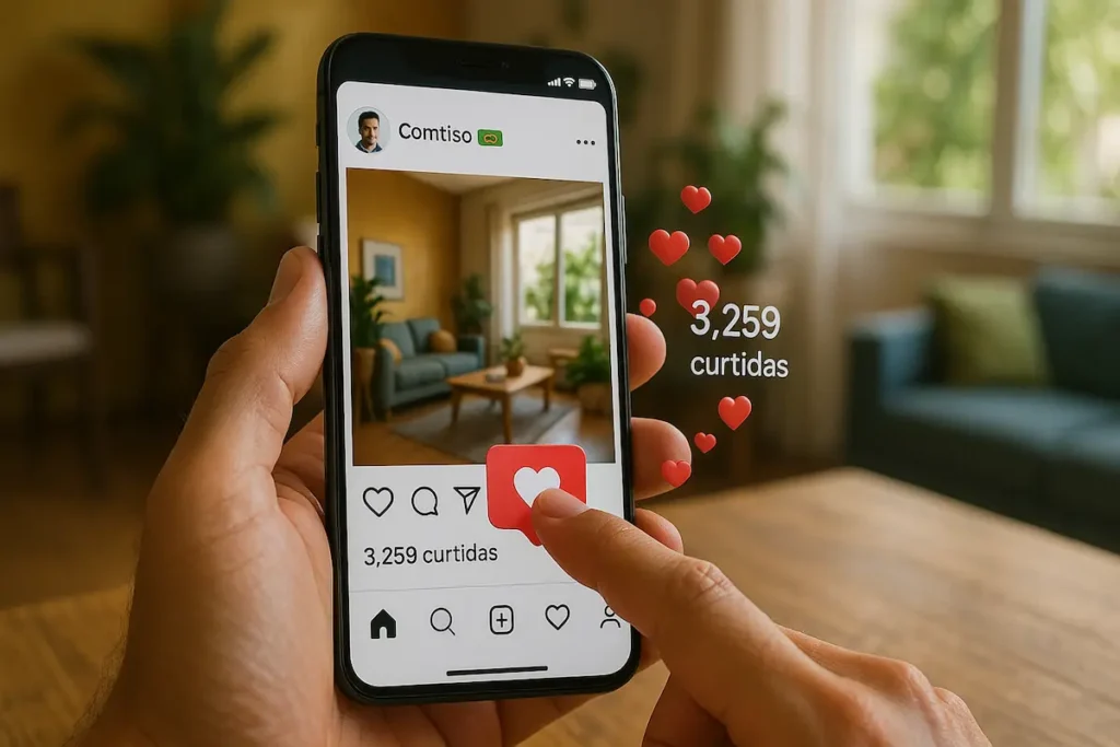 Como comprar curtidas brasileiras reais para o Instagram