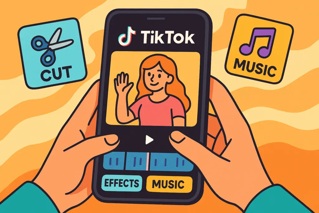 Como editar vídeos no TikTok