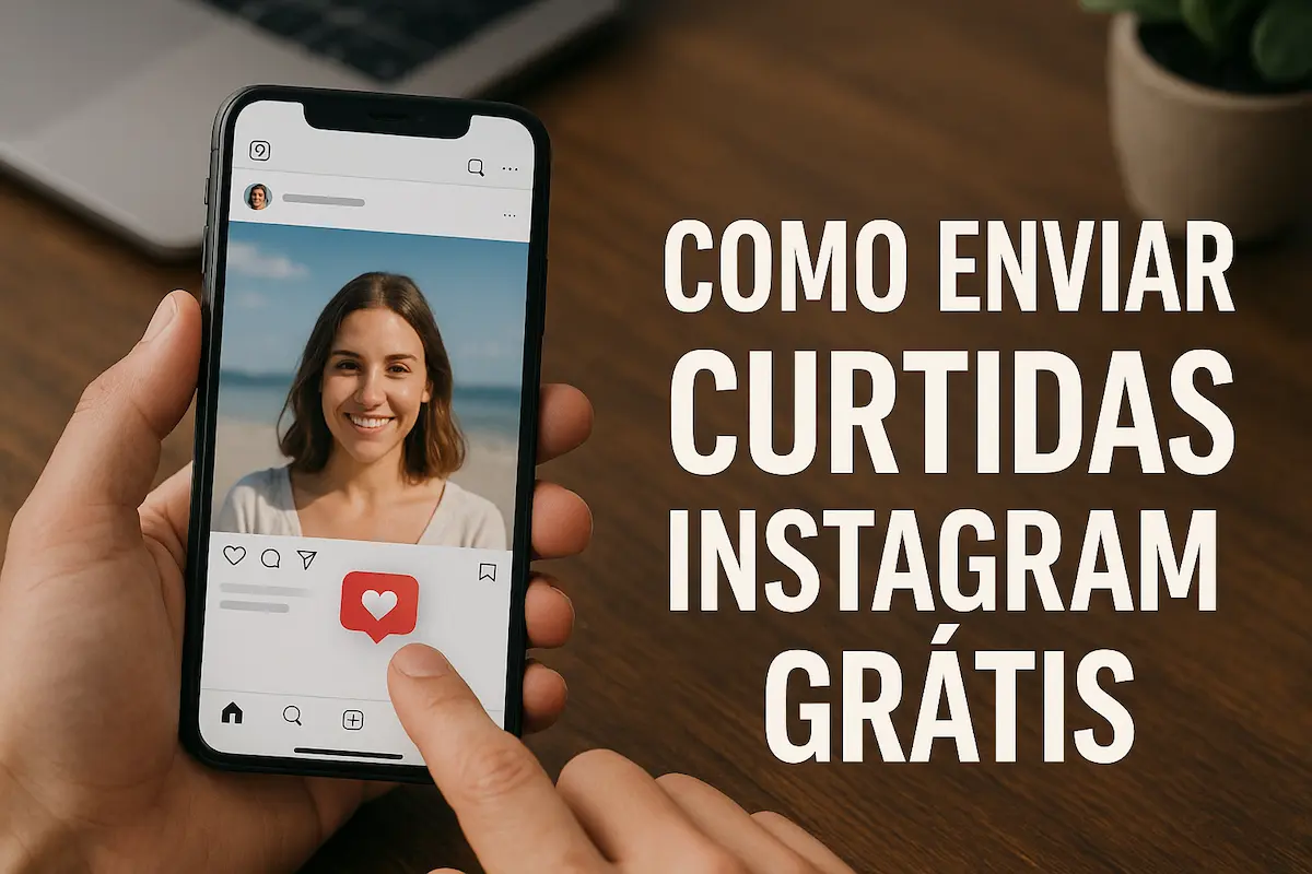 Como enviar curtidas Instagram grátis