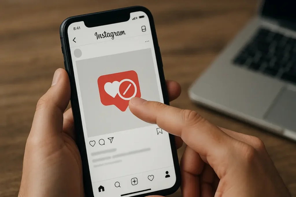 Como excluir curtidas de outras pessoas no Instagram