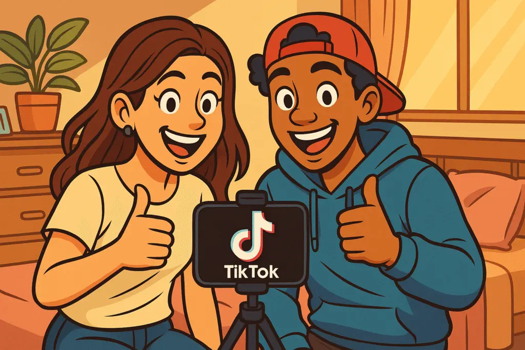Como fazer collab no TikTok