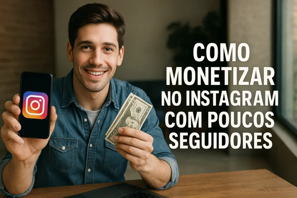Como monetizar no Instagram com poucos seguidores