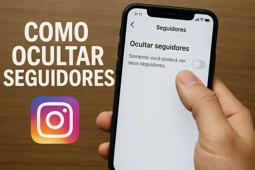 Como ocultar seguidores no Instagram