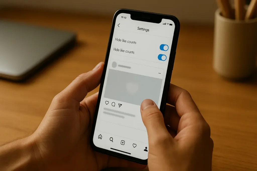 Como tirar a visualização de curtidas no Instagram