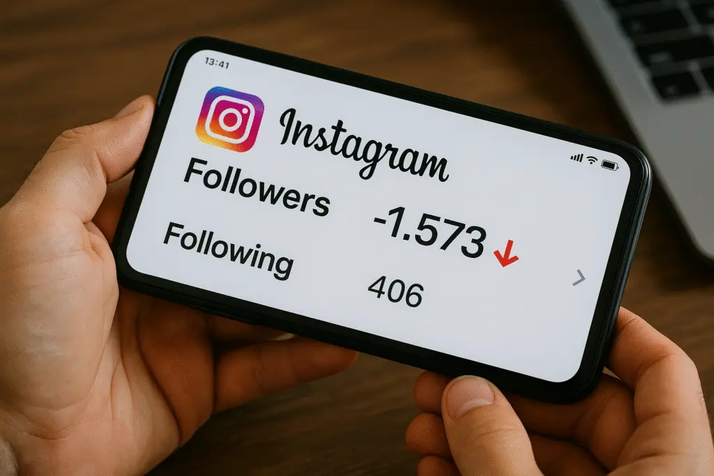 Como ver se perdi seguidores no Instagram