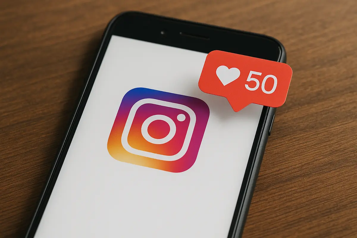 Comprar 50 curtidas para o Instagram