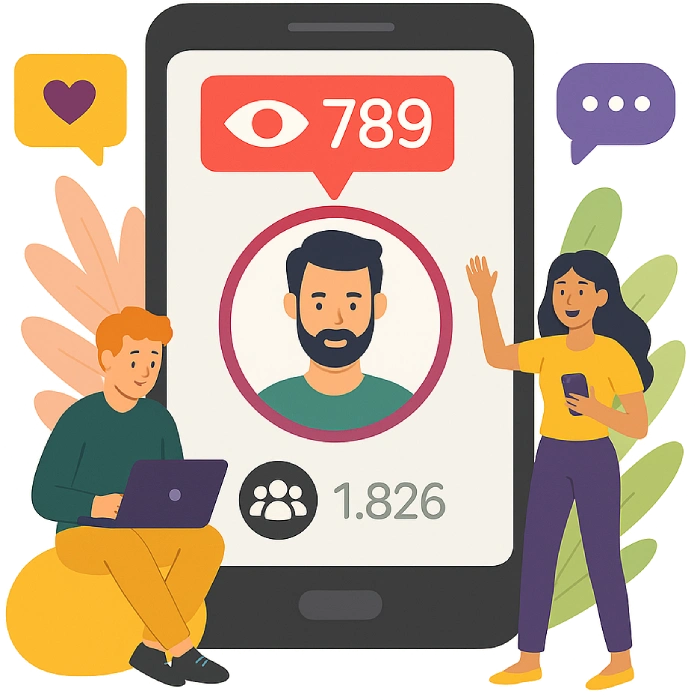 Comprar visualizações stories Instagram com desconto