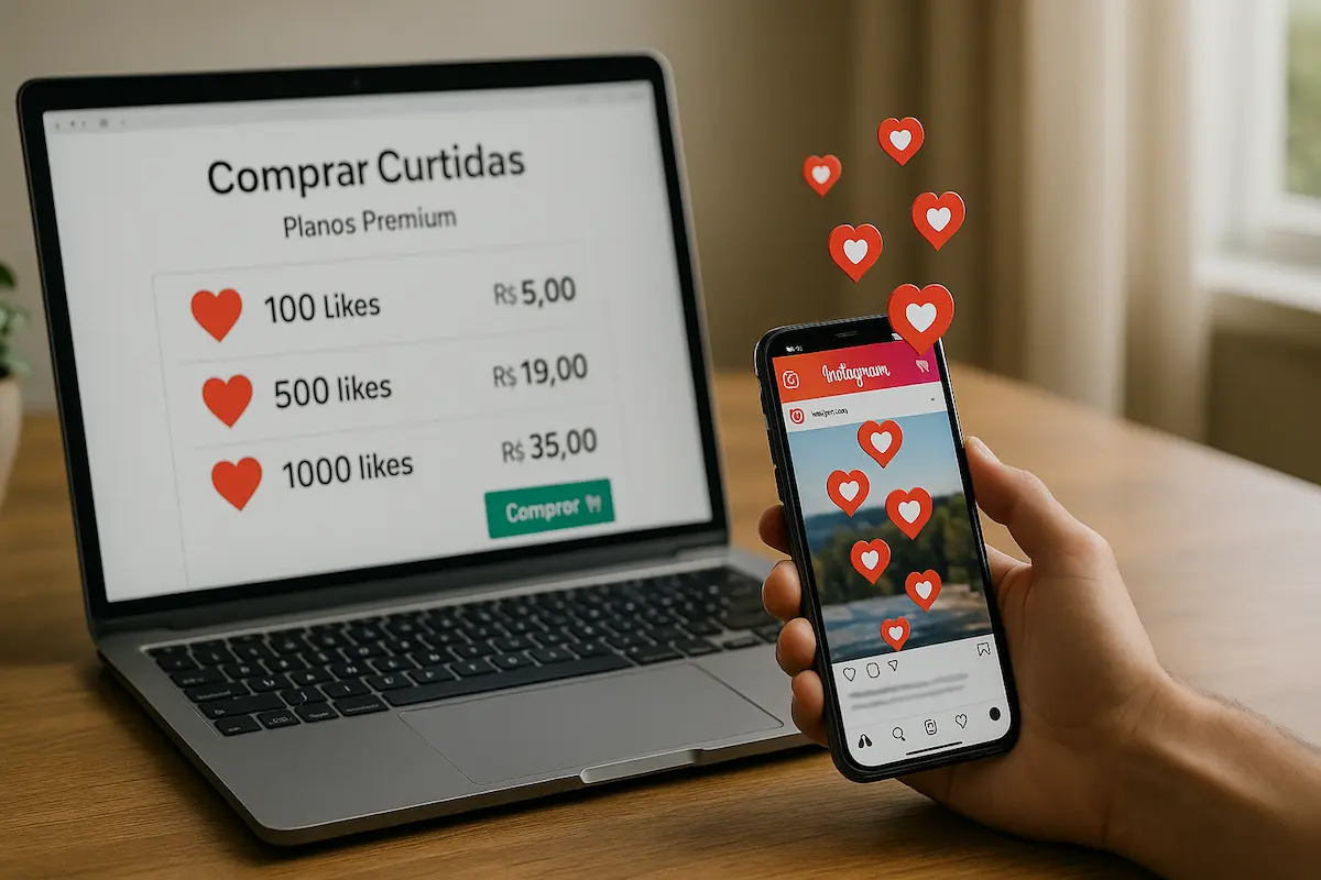 Melhor site para comprar curtidas para o Instagram