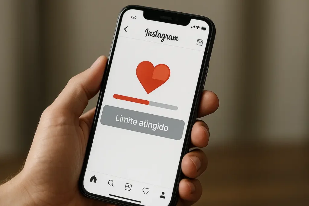 Qual o limite de curtidas no Instagram
