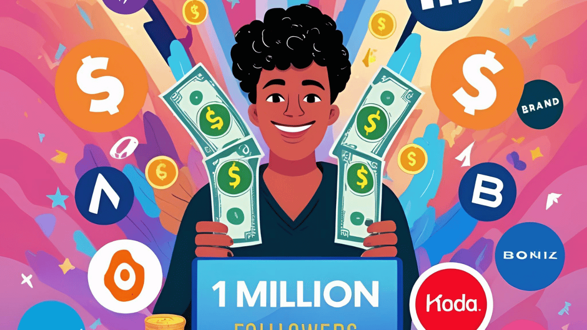 Quanto ganha quem tem 1 milhão de seguidores no Instagram